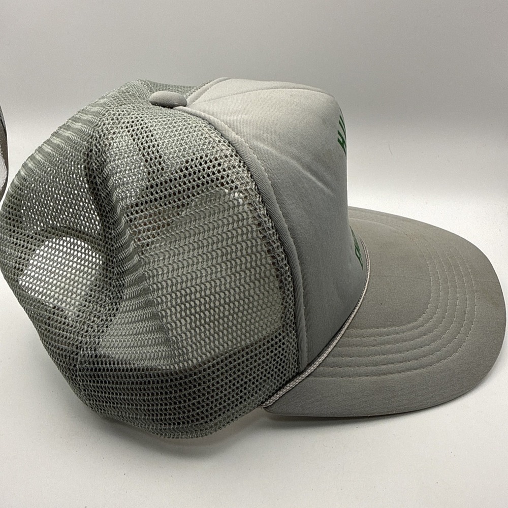 Vintage Hurley Engineering Grey Trucker Hat SnapBack - Picture 4 of 11